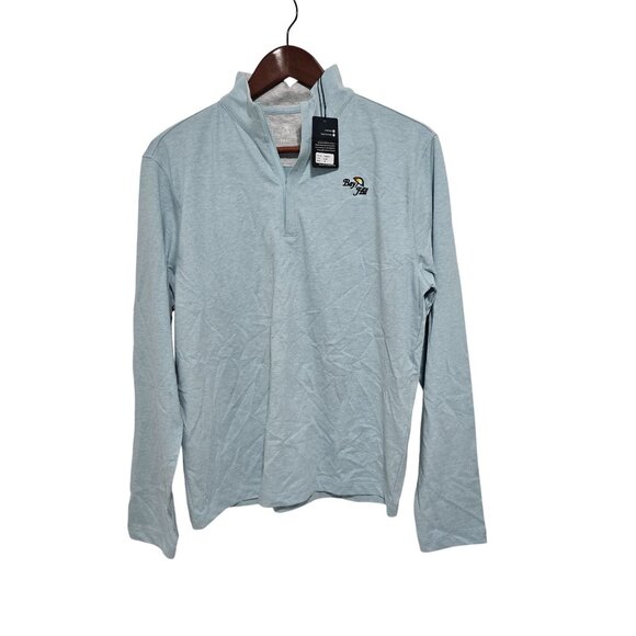 Ahead Mens Bay Hill Golf Club 1/4 Zip Pullover in Mist Blue - Size Small - Picture 1 of 7